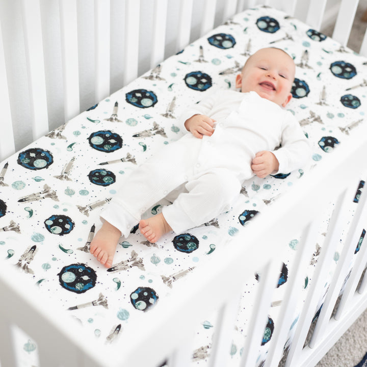 Breathable crib sheets online