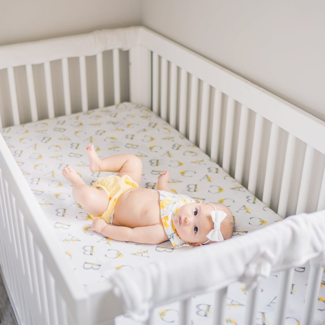 Floral crib sheets canada online