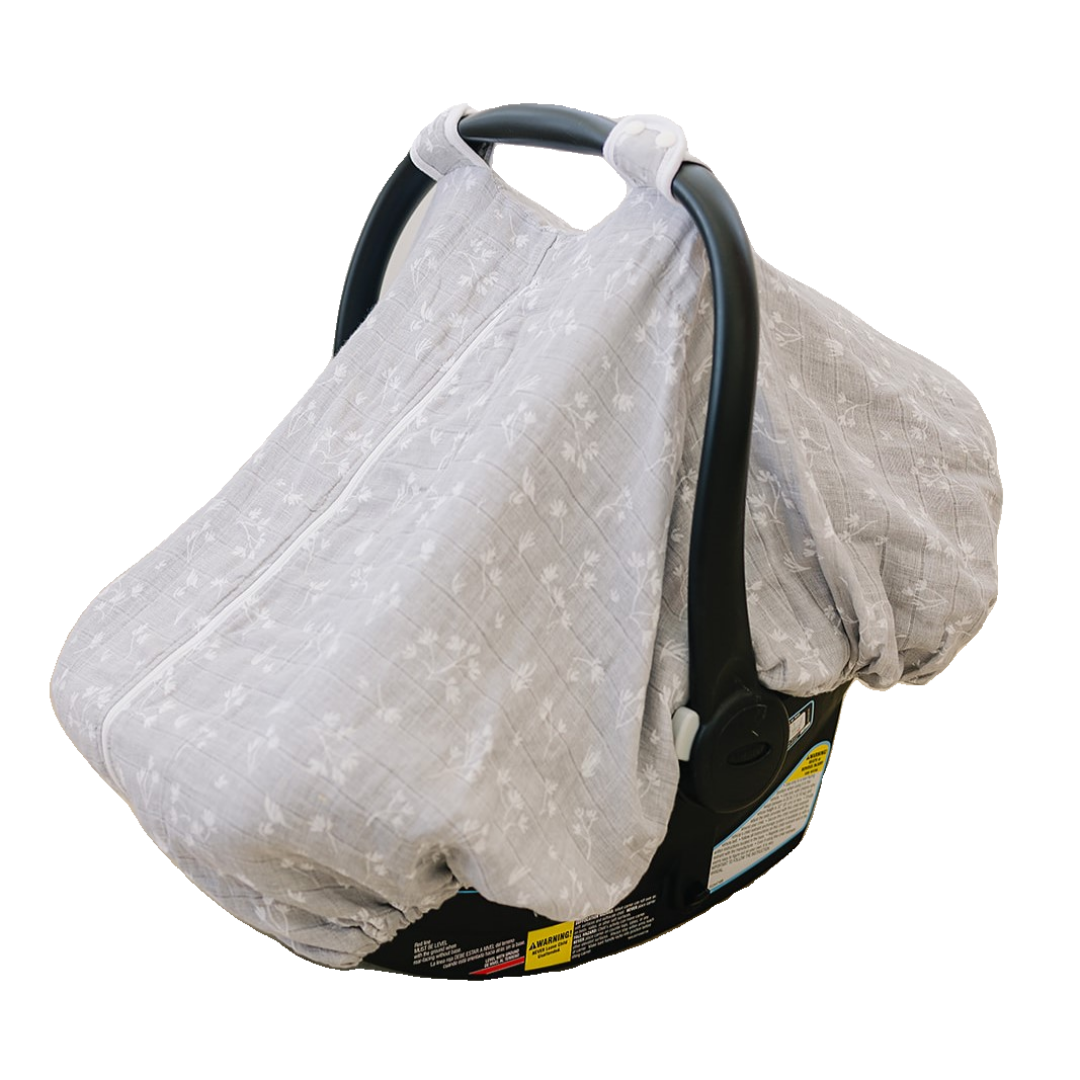 Bebe au lait muslin car seat cover hotsell